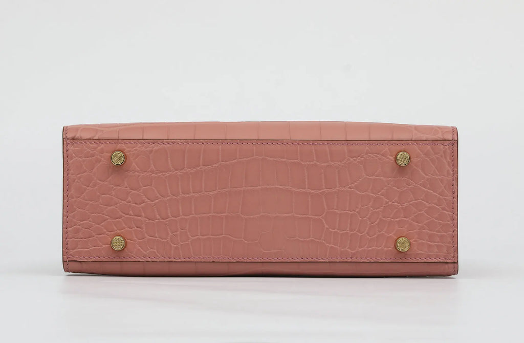 2025 New Designer Matte Crocodile Leather Women Handbag Genuine Leather Lady Tote Bag High Grade Large Capacity Shoulder Bag 45