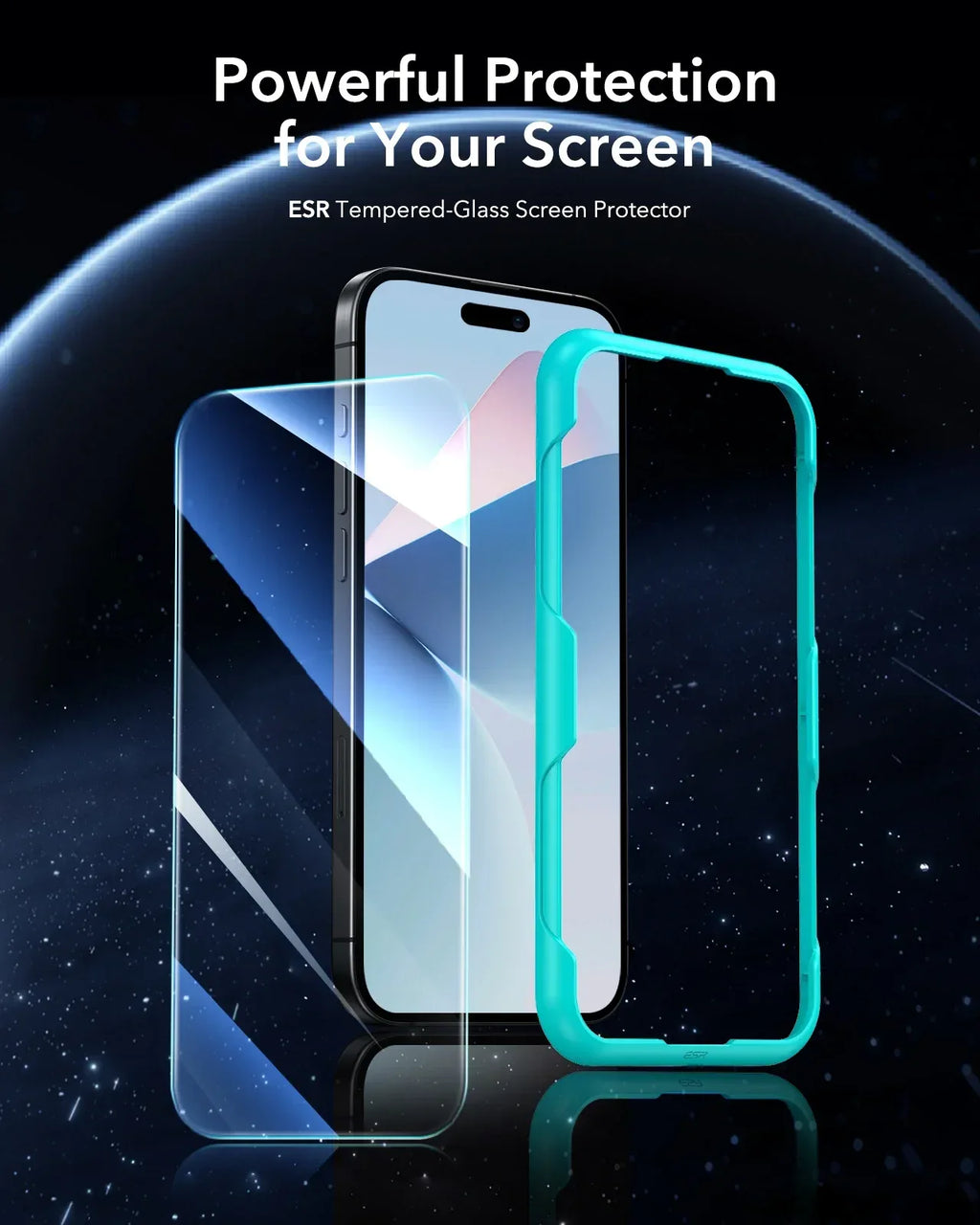 iPhone 16 Pro Max Privacy Tempered Glass Screen Protector (3 Pack) Tidesmit