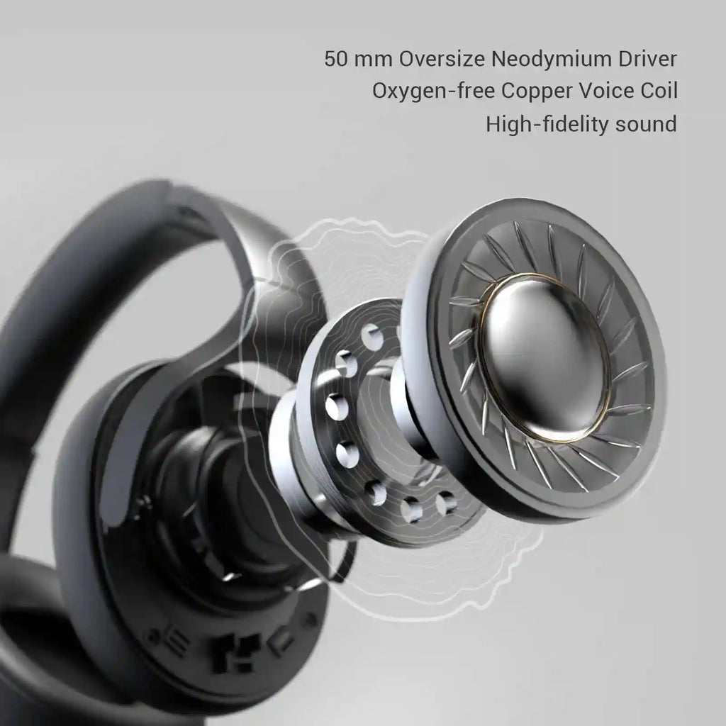 Gaming Headset with Microphone - Over-ear Wired Stereo for PC and PS5 Tidesmit