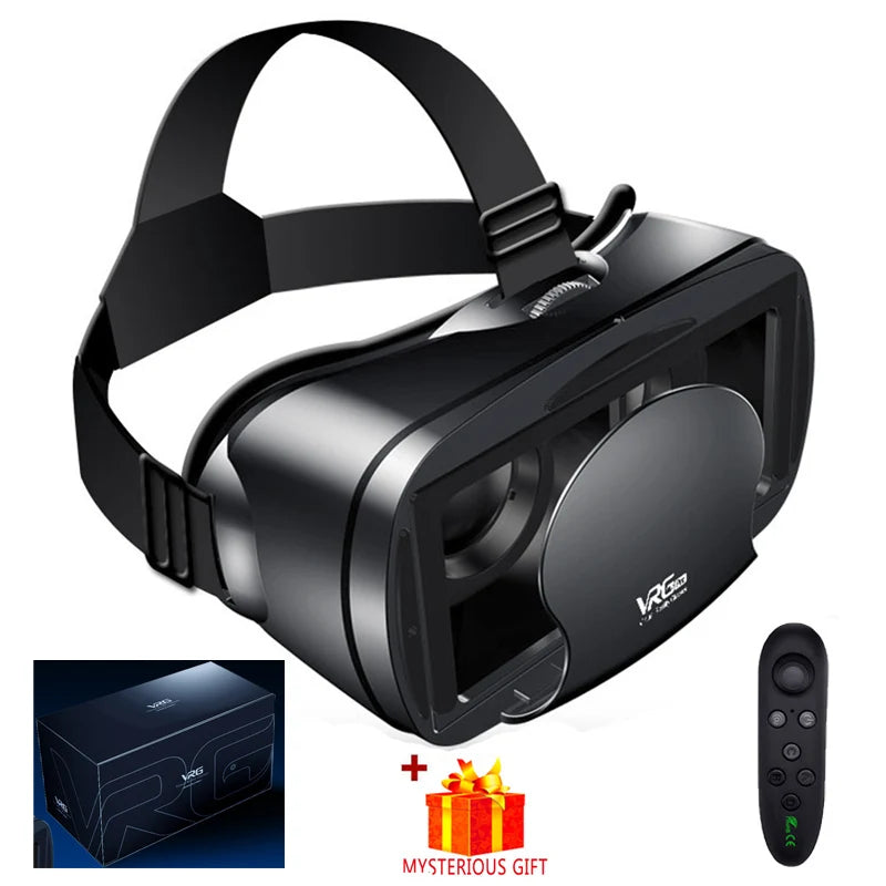 VR Headset for Smartphones with Adjustable Lenses - Tidesmit No Headphone And A Tidesmit