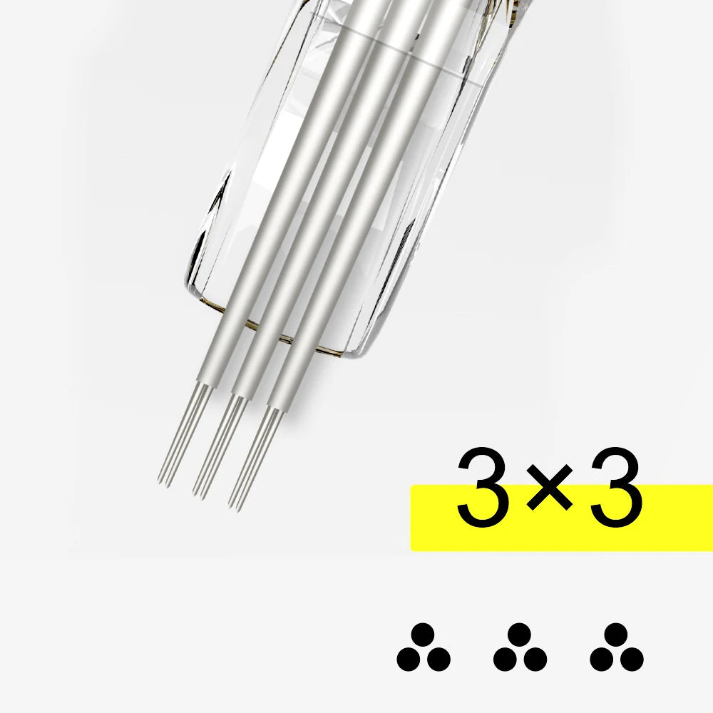 Tattoo Cartridge Needles - Sterilized Precision for PMU Machines Permanent Makeup Machines Tidesmit