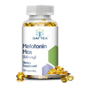 Melatonin MAX (60 Mg) Quick Dissolve Capsules - Fall Asleep Faster, Promote Deep Sleep and Rest, Easy To Take, Immune Health