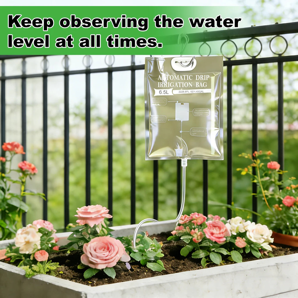 Gardening Automatic Watering Bag, Adjustable Water Volume, Large Capacity, Automatic Watering for 15 Days, Garden Tool