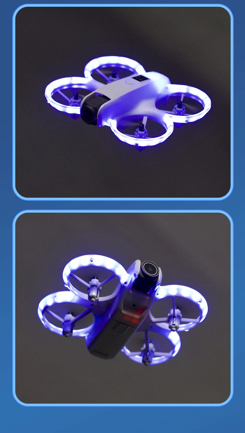 4K FPV Camera Drone H135 - Foldable RC Quadcopter with Wide Angle Lens Tidesmit