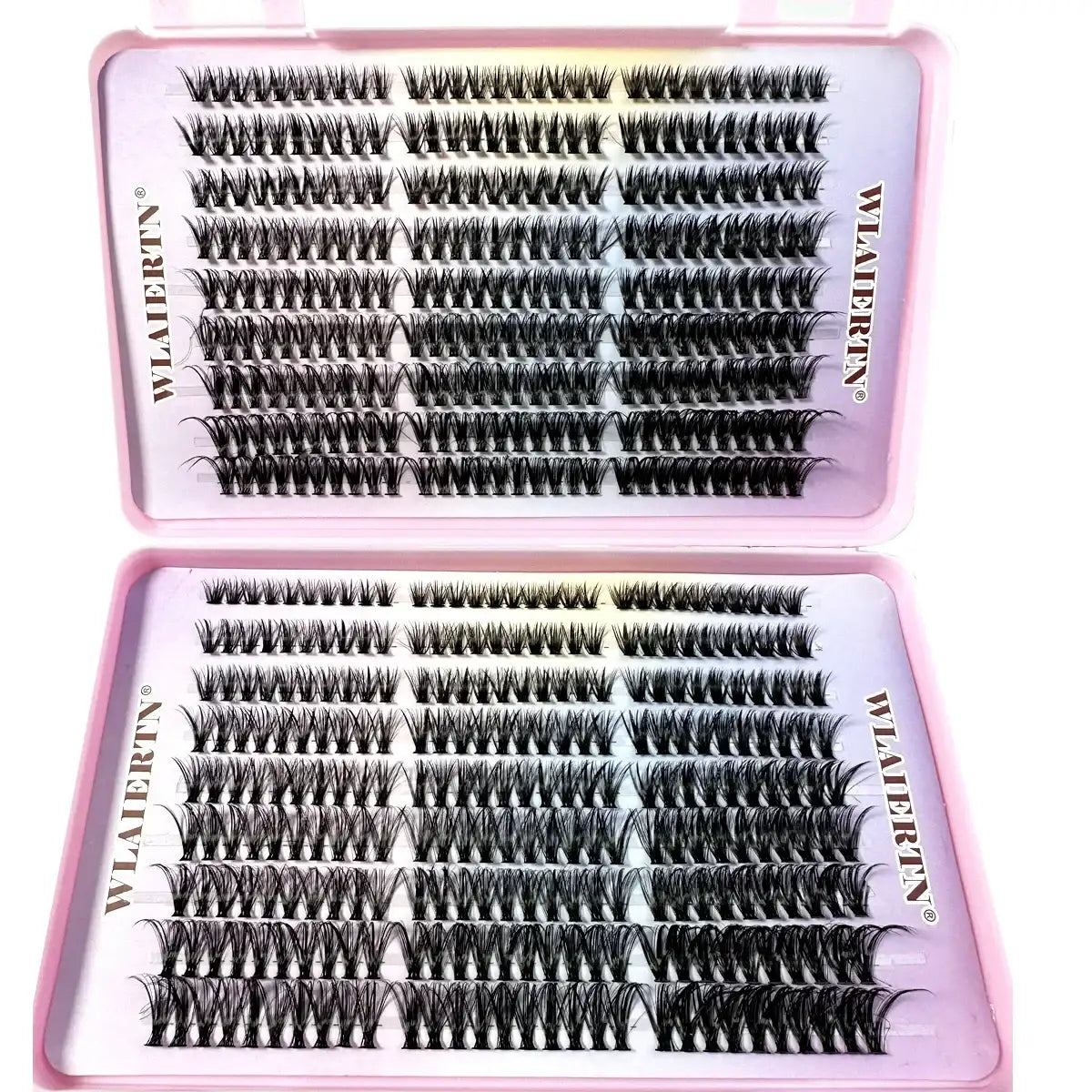 Faux Mink Eyelashes 540Cluster C Curled 9-16mm Mixed Natural Eyelash Extension 3D Russian Strip Personal Eyelash Makeup Tool False Eyelashes D 0.07mm|MIX Tidesmit