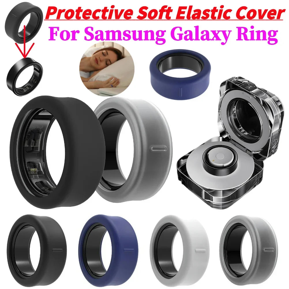 Samsung Galaxy Ring Silicone Case: Scratch-Resistant Protective Cover Tidesmit