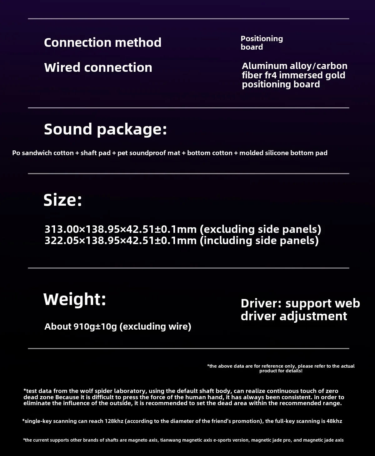 AULA HERO 84 HE Wired Mechanical Keyboard Music Rhythm RGB Backlit Magnetic Switch 8K Return Rate 128K Scan Rate Gaming Keyboard