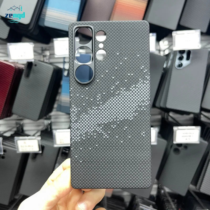 Samsung Galaxy S25 Ultra Aramid Fiber Case - Slim Magnetic Drop Protection Tidesmit