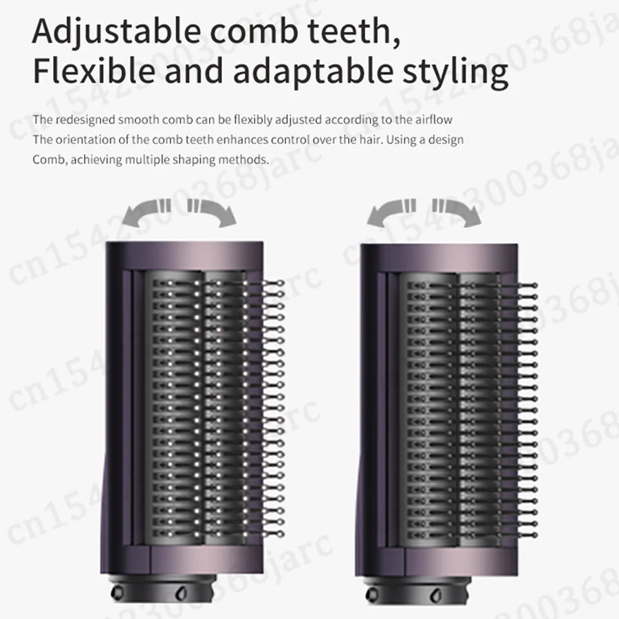 SenCiciMen X9 hair styler attachment with adjustable comb teeth for flexible, professional salon styling control.