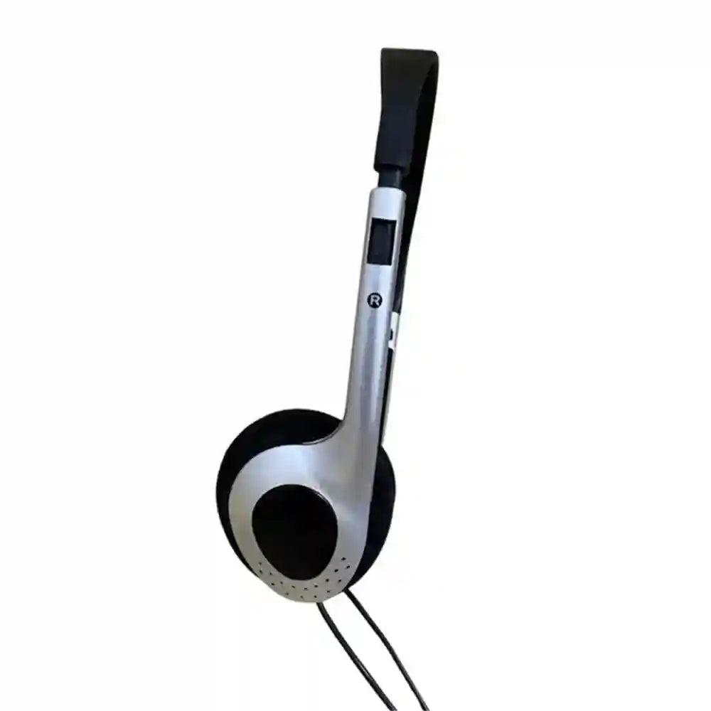 Retro Y2K Over-Ear Headphones – Wired Headset Black Black Tidesmit