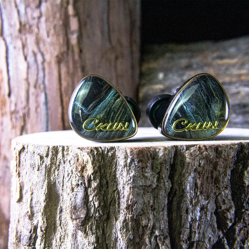 14-Driver In-Ear Monitors Hybrid HiFi Headphones - CK2V Green - Tidesmit Tidesmit