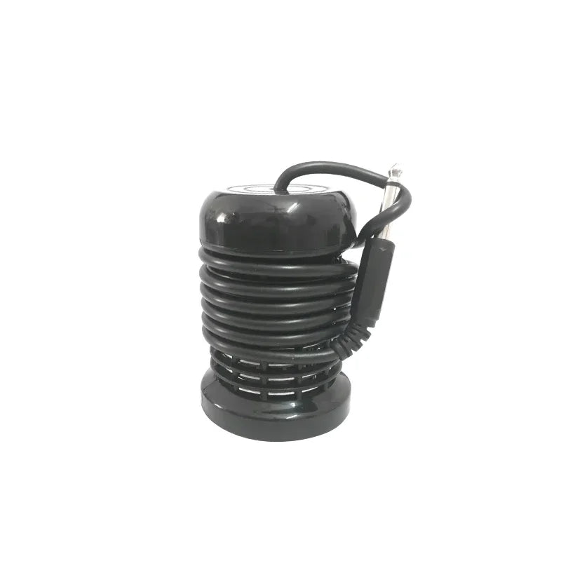 Black ionic detox foot bath array head with cable, used for home spa foot detox machine and pedicure spa treatment.