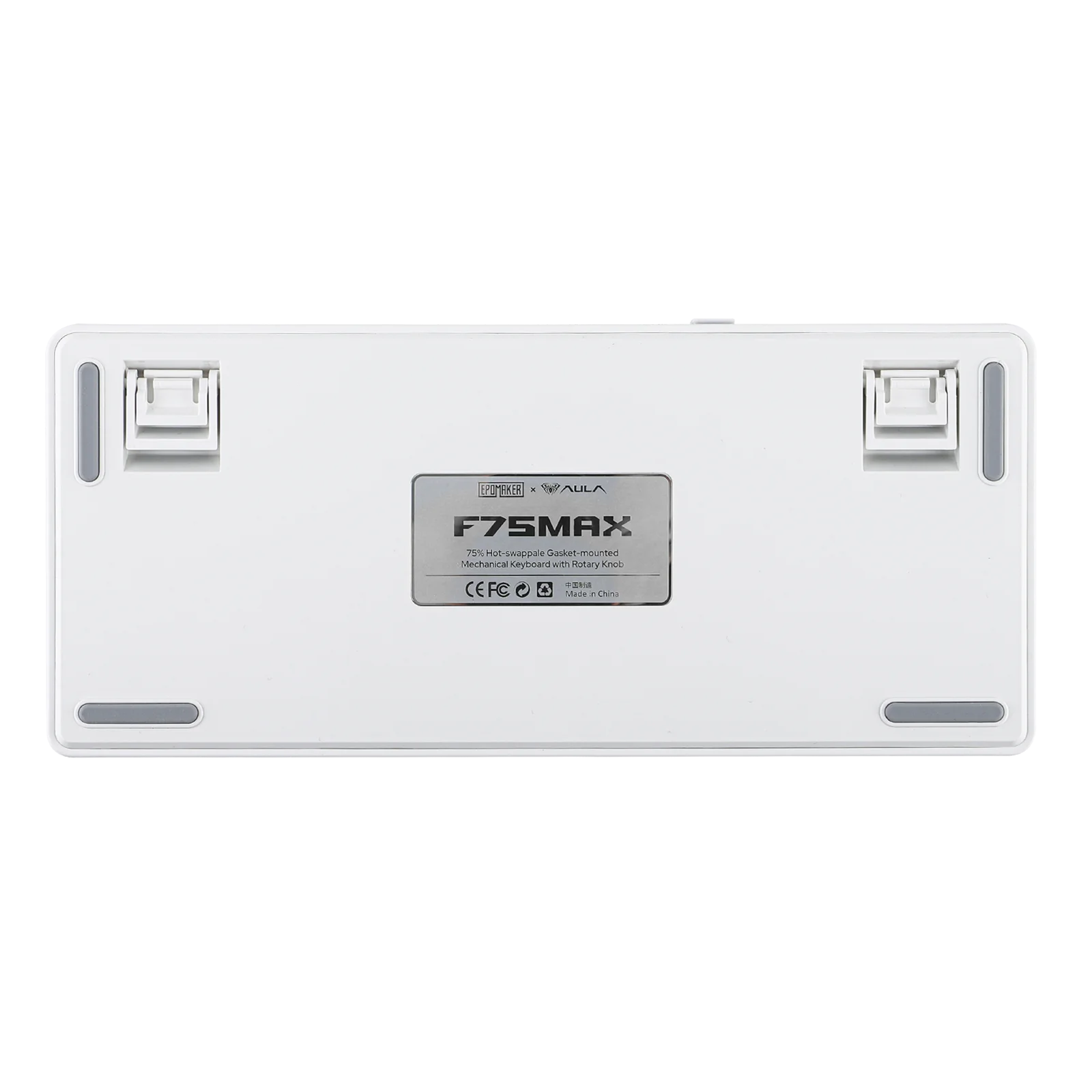 EPOMAKER X AULA F75 MAX Compact 75% ANSI Layout Wired/Bluetooth/2.4GHz Wireless Mechanical Keyboard with TFT Screen and a Knob
