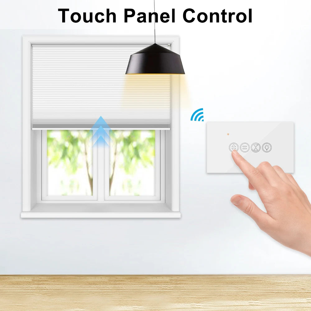 Smart Roller Shutter Switch - WiFi App-Controlled for Alexa & Google Home Tidesmit