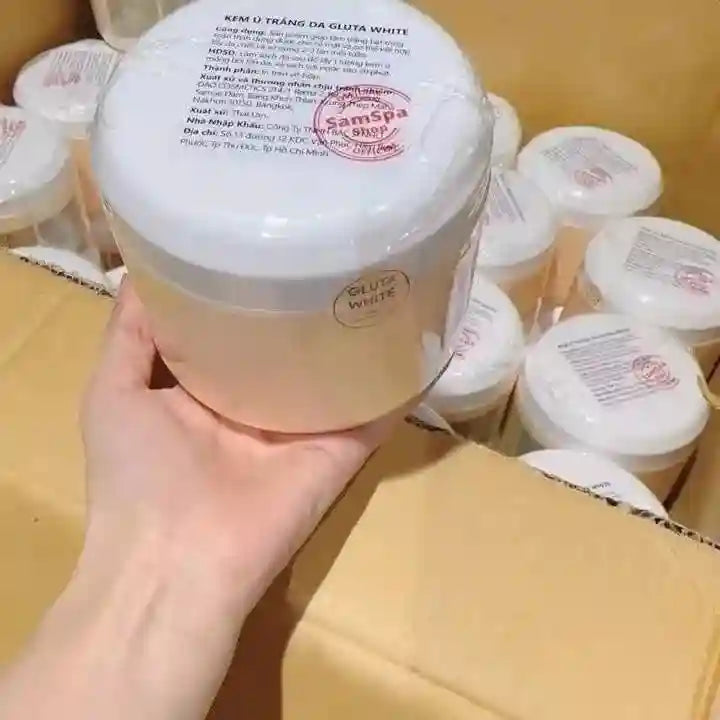 Brightening Body Lotion 600g - Vitamin Gluta Skin Glow Formula Scrubs Treatments Tidesmit
