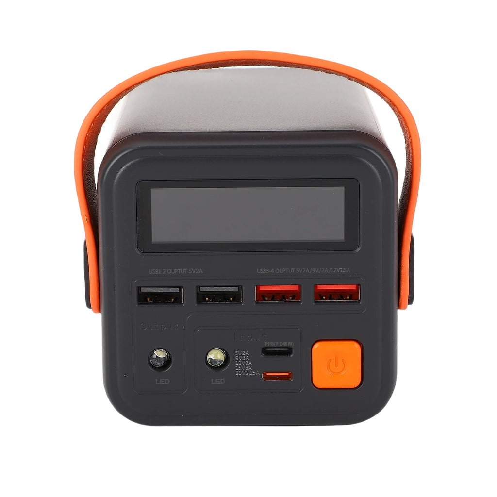 60000mAh Fast Charging Power Bank - 55W PD Portable Charger Black Tidesmit