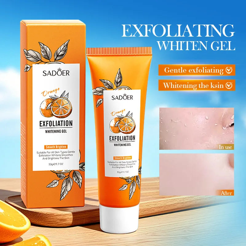 Orange Exfoliating Peeling Gel | Deep Pore Cleanser | Tidesmit 50g Scrubs Treatments 50g-1pc Tidesmit