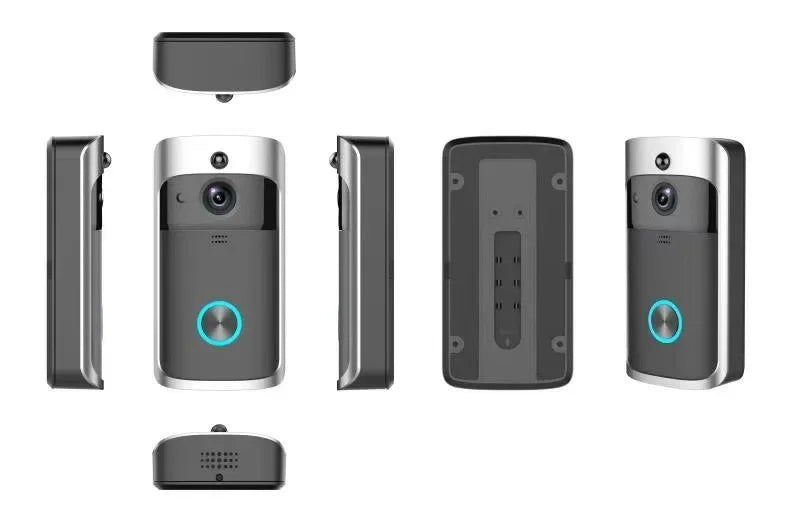 Video Doorbell Camera HD IR Alarm WiFi Doorbell Wireless Operated Motion Detector Audio & Speaker Night Vision for iOS & Android