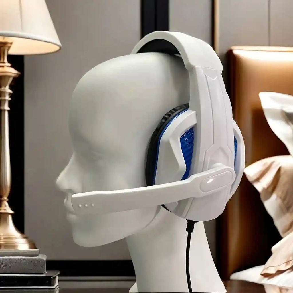 Gaming Headphones With Mic, Wired Over-Ear Headset for Deep Bass Tidesmit