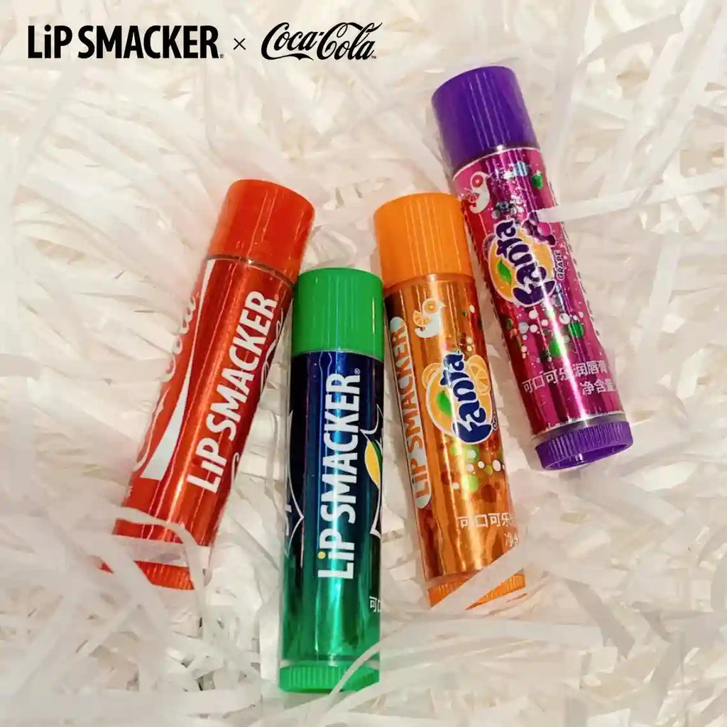 Coca-Cola Lip Balm Set | Moisturizing Lip Treatment 4-Piece Pack (16g) Lip Care Tidesmit