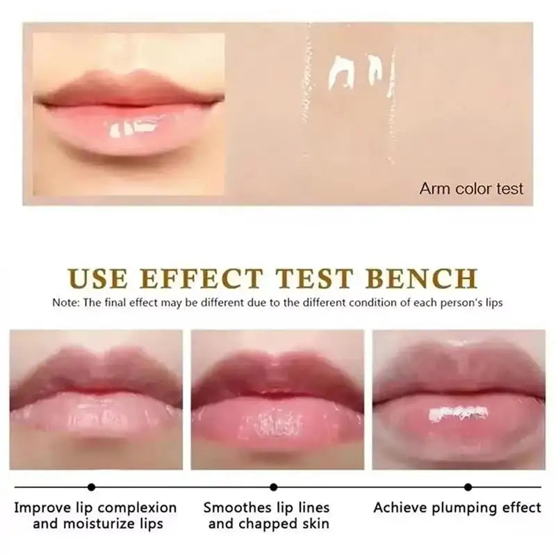 Lip Plumper Oil – Instant Volumizing Gloss for Hydrated Lips Lip Care Tidesmit