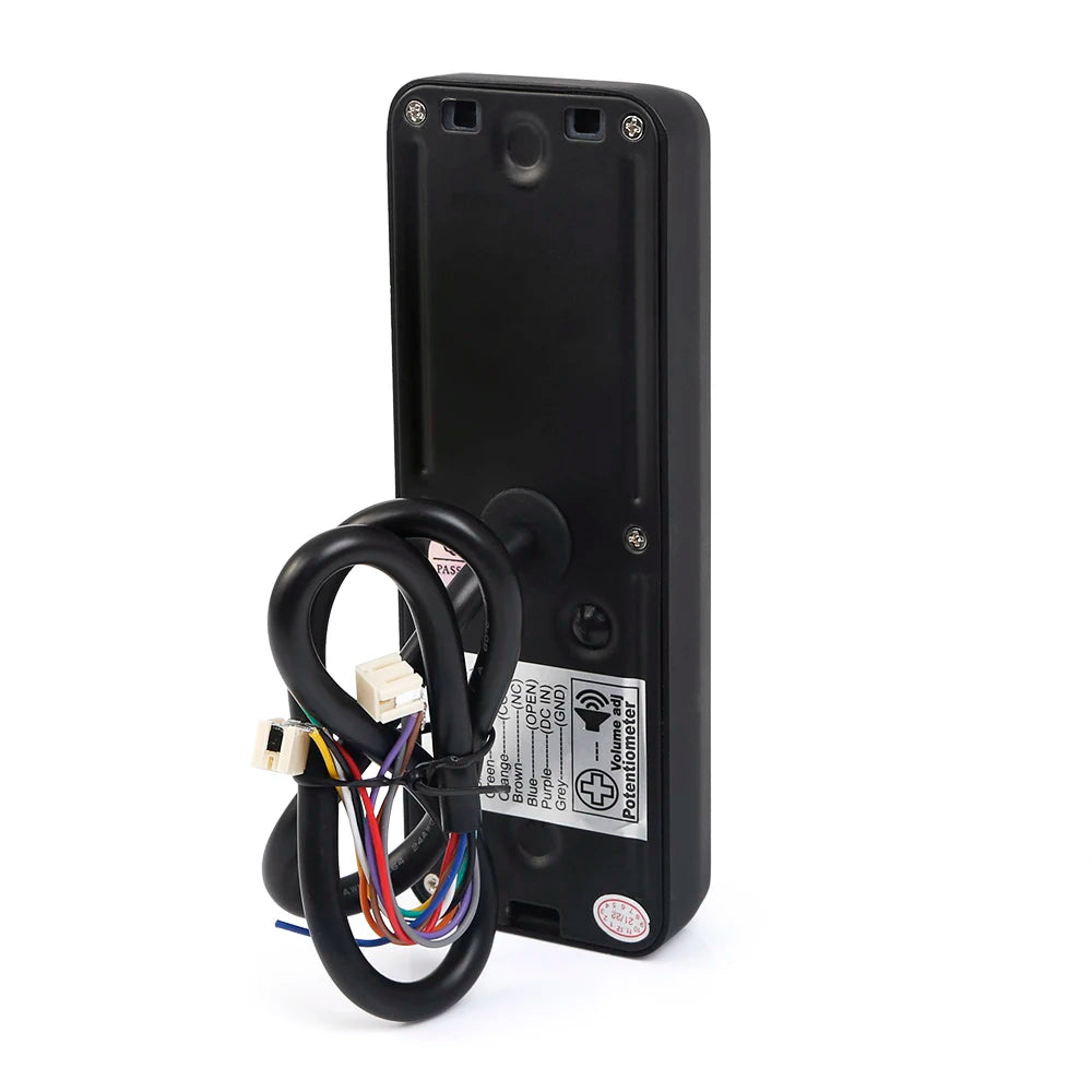 4 Wire Waterproof Doorbell Camera B10AF-B Password RFID Access for HOMSECUR WIFI FHD 1080P Video Doorphone Intercom