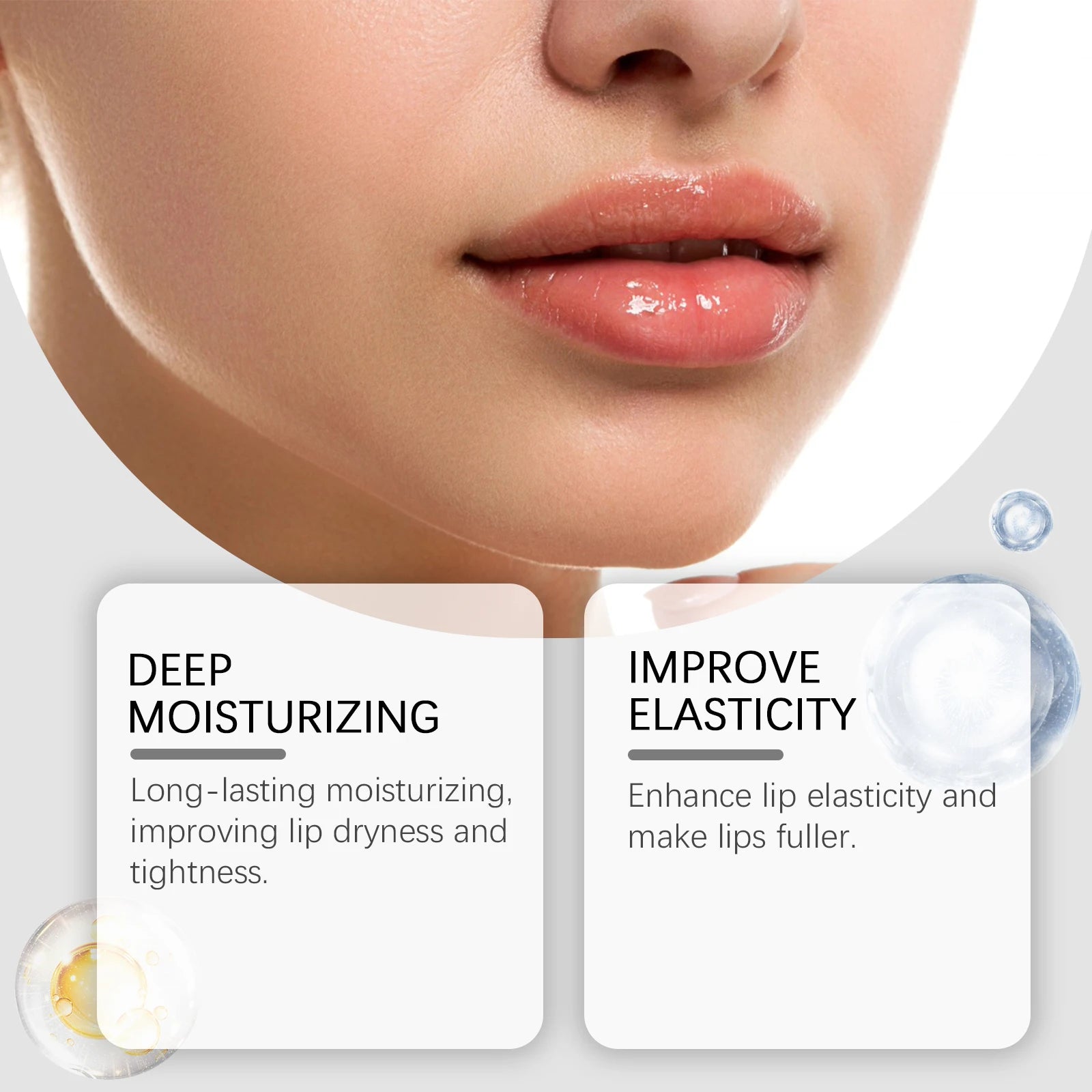 Lip Plumping Serum – Hydrating Volumizing Formula by Tidesmit Lip Care Tidesmit