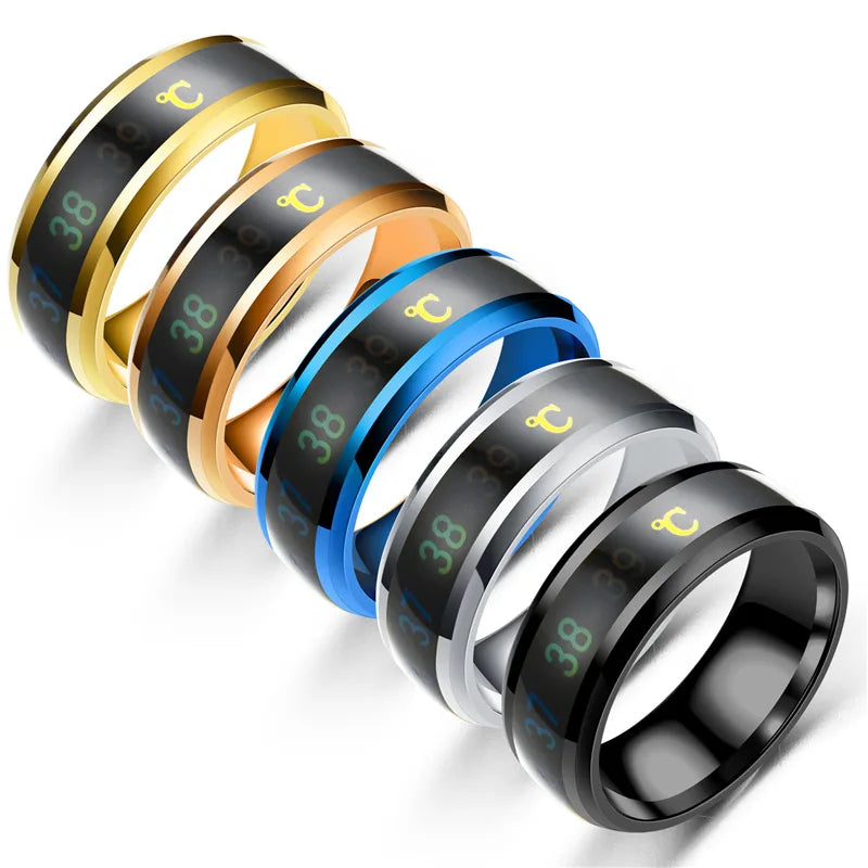 Smart Health Ring | Mood & Emotion Sensing Titanium Band Tidesmit