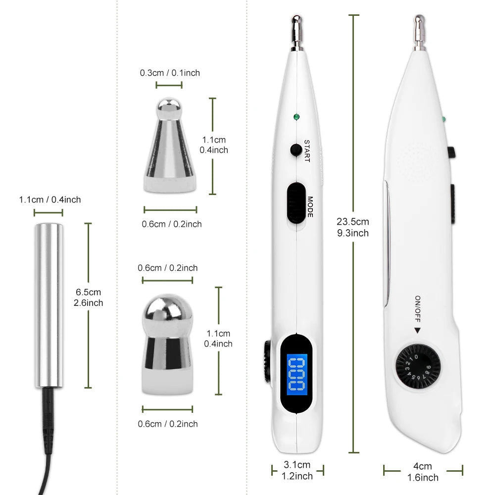 Acupuncture Pen Electronic Muscle Stimulator for Home Relaxation Therapy Relaxation Treatment Tidesmit