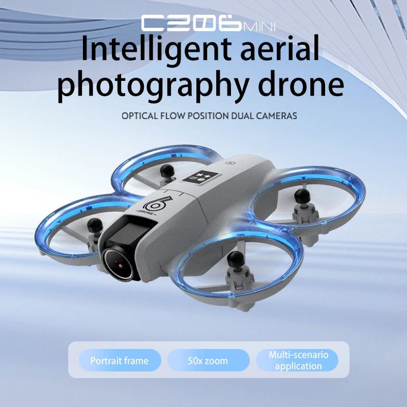 Mini 4K Camera Drone - Foldable Obstacle Avoidance Quadcopter Tidesmit