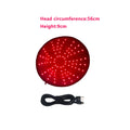 660nm 850nm Red Light Infrared Hair Therapy Hair Growth Cap Anti Hair Loss Relax Scalp Care Hat Anti Hairs Adjustable Rear Strap