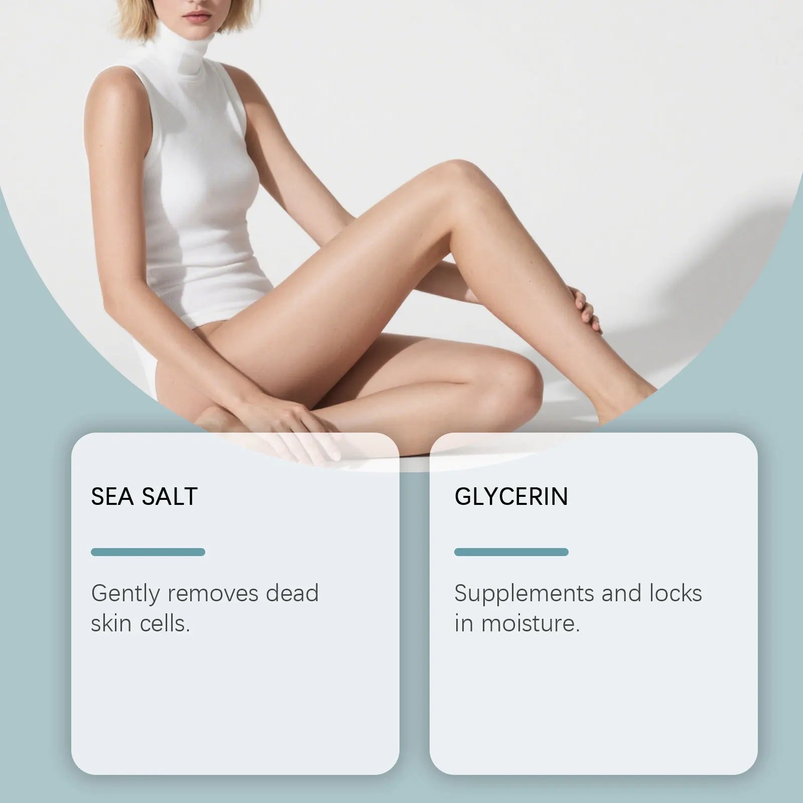 Dead Sea Salt Body Scrub with Jojoba Oil for Smooth Skin - Tidesmit Scrubs Treatments Tidesmit