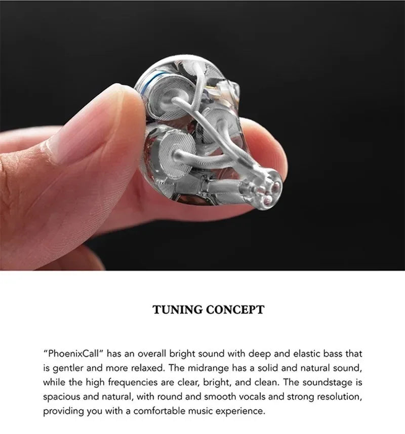 Kinera Celest Phoenixcall 5-Driver Hybrid In-Ear Monitors | Tidesmit Tidesmit