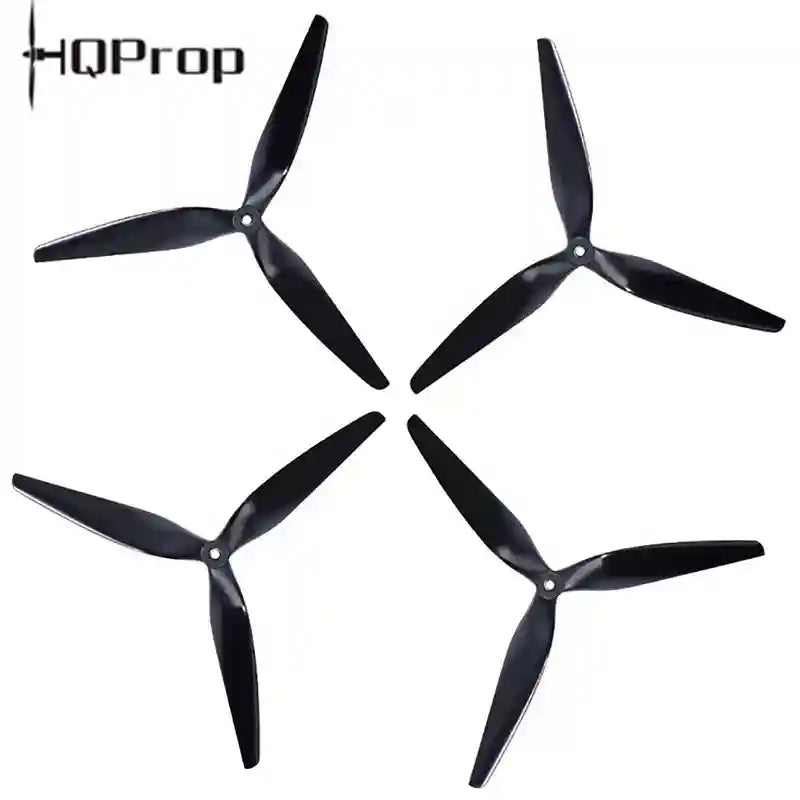 10 Inch 3-Blade Carbon Nylon Drone Propellers - Black 1050 Tidesmit
