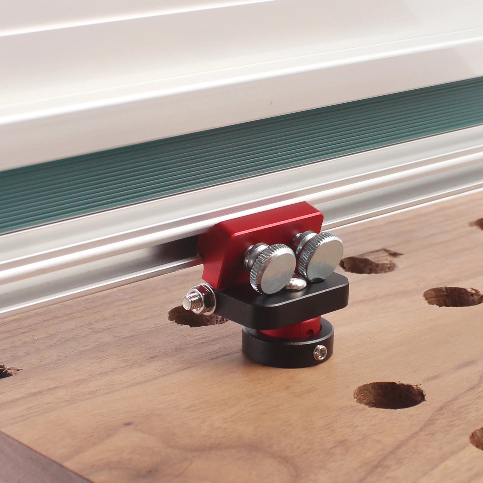 1/2Pcs Carpenter Workbench Hinge Dogs - For Track Saw Guide Rail Circular Guide Rail, For 19/20mm Dog Hole Height Adjustable
