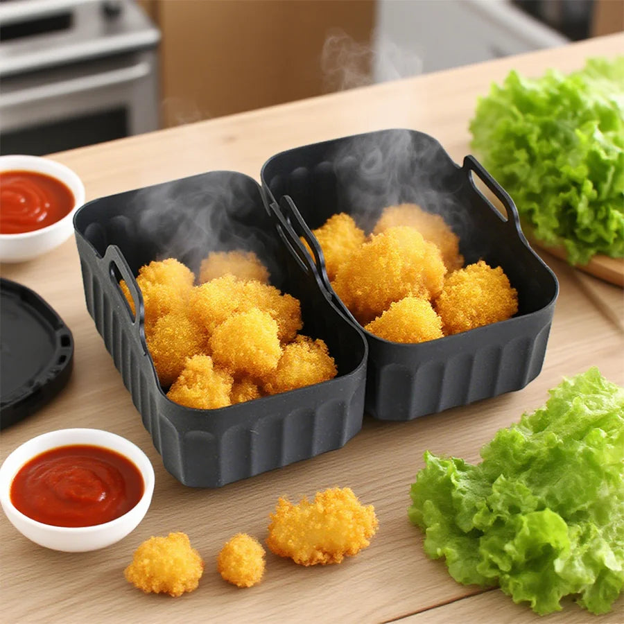 Air Fryer Accessories for COSORI 5.5L/6L/6.2L/6.4L, for Ninja AF180EU 6.2L Air Fryer Accessories Grill Rack Air Fryer Accesorios