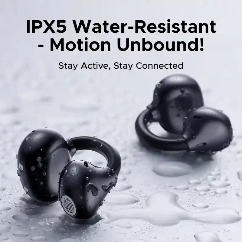 Wireless Headphones with 30H Playtime and 4 Mic Hands-Free Calls Tidesmit