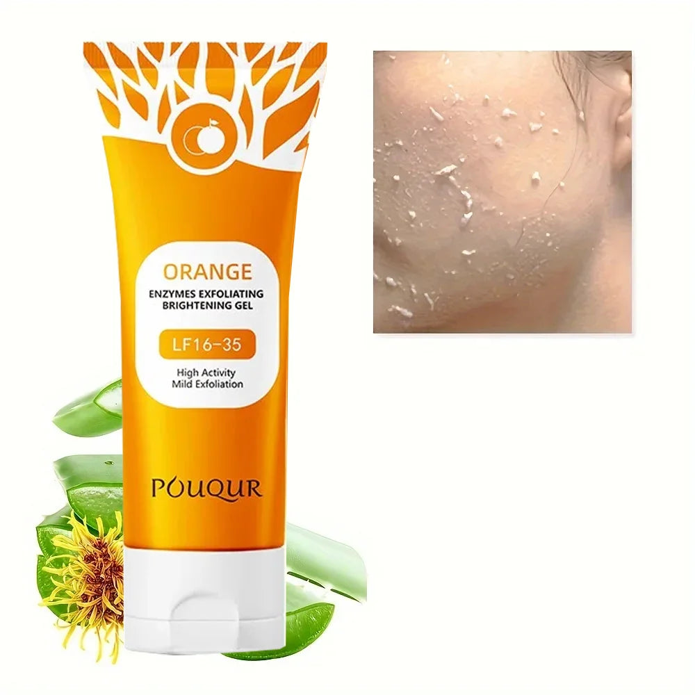 Exfoliating Peeling Gel for Face - Brightening Facial Scrub Treatment Scrubs Treatments Tidesmit
