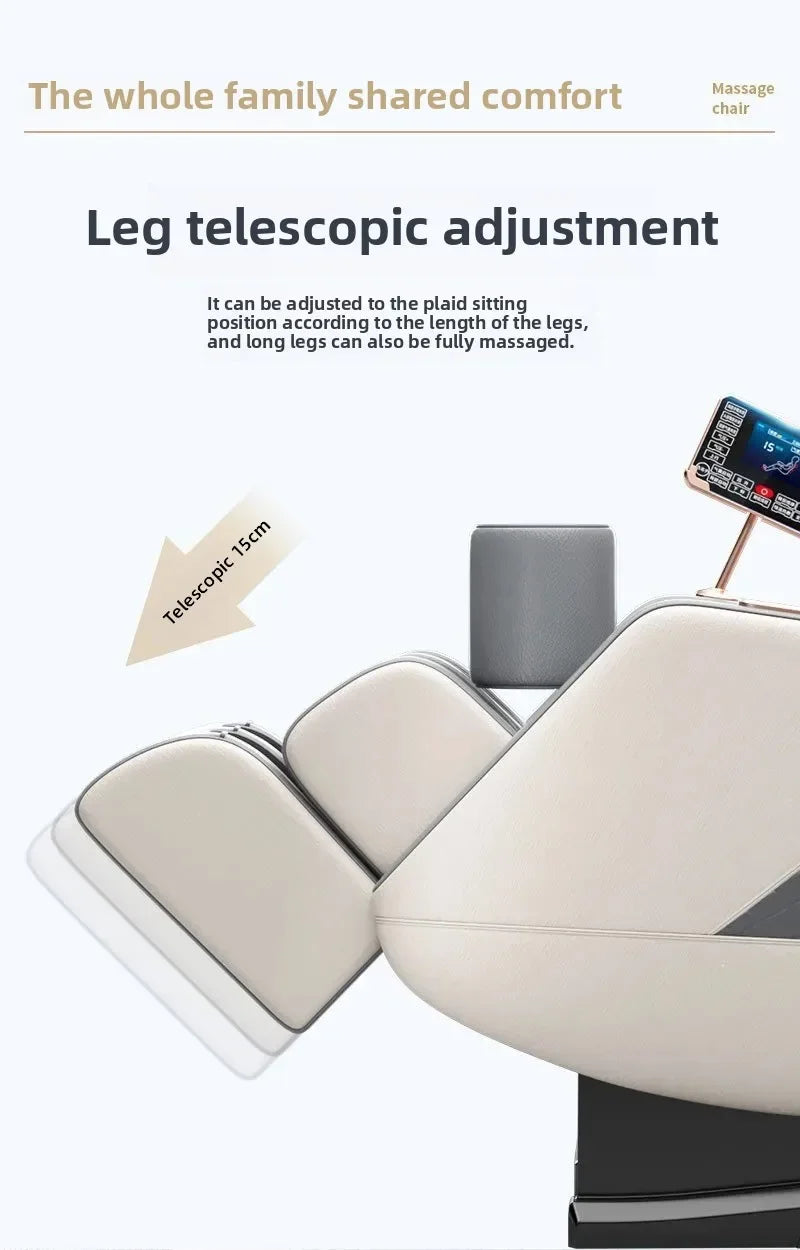 Full Body Zero Gravity Massage Chair with AI Voice Control - Tidesmit Massage Chairs Tidesmit