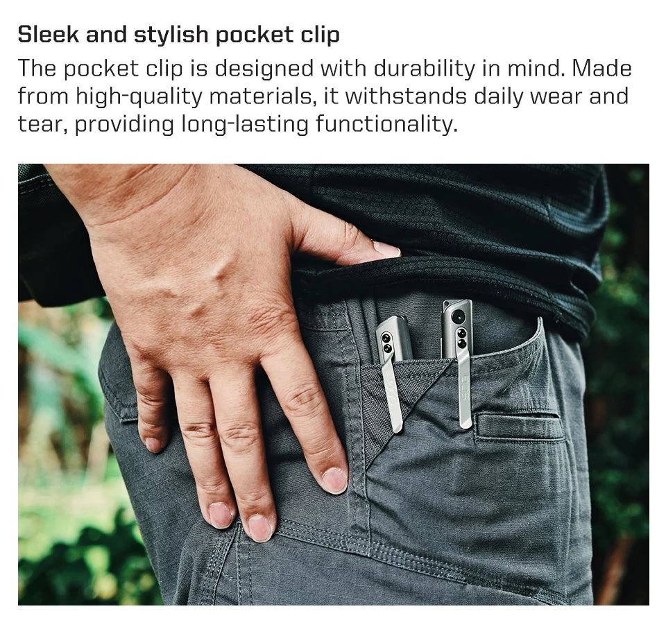 SOG BATON Q2 4 in 1 Multi-Tool Pen Small Folding Tools EDC Portable LED Flashlight Multifunctional Outdoor Survival Multitools