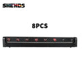 SHEHDS 2/4/8PCS Beam LED 8x12W RGBW Bar Moving Head Stage Lighting DMX512 For DJ Disco Party Night Club Stage Equipment