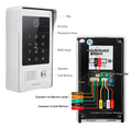 (Not Standalone) HOMSECUR 84217EPC-CR-FHD IP65 Doorbell Camera RFID Access For HDK Video Doorphone Intercom Door Bell