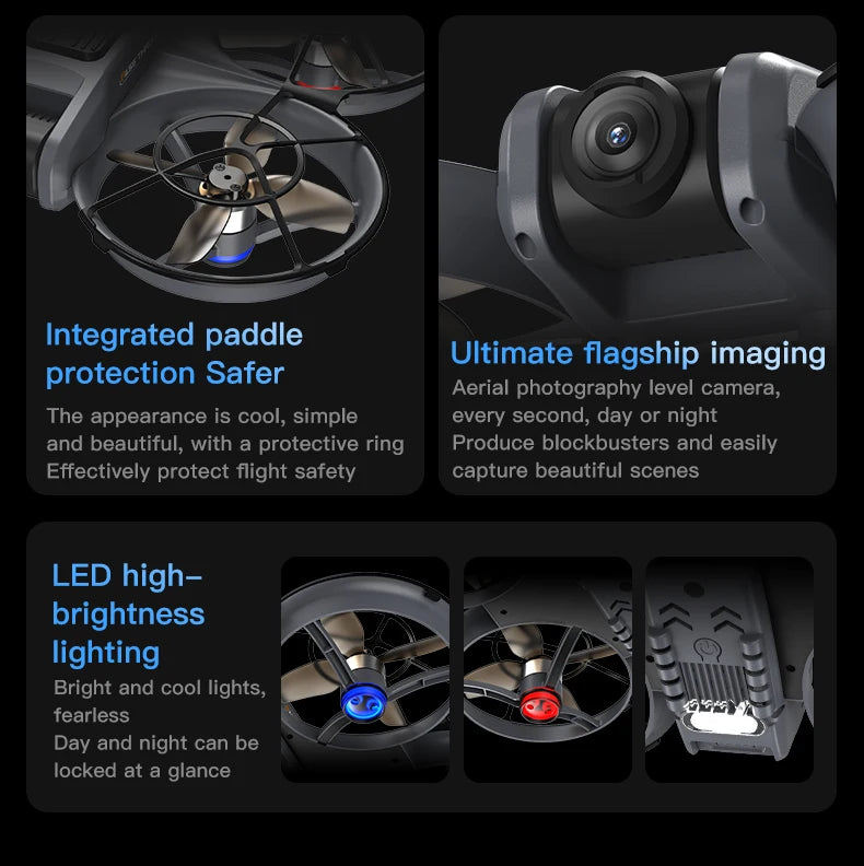 Tidesmit X226 4K Camera Drone with GPS and Obstacle Avoidance Tidesmit