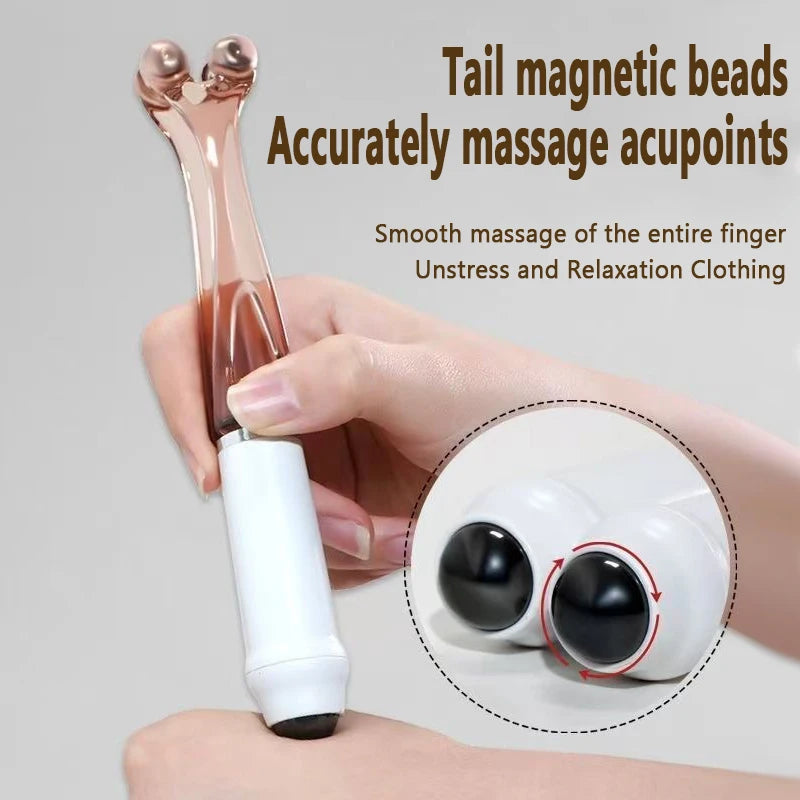 Finger Joint Massager for Hand Acupuncture and Stress Relief - Tidesmit Relaxation Treatment Tidesmit