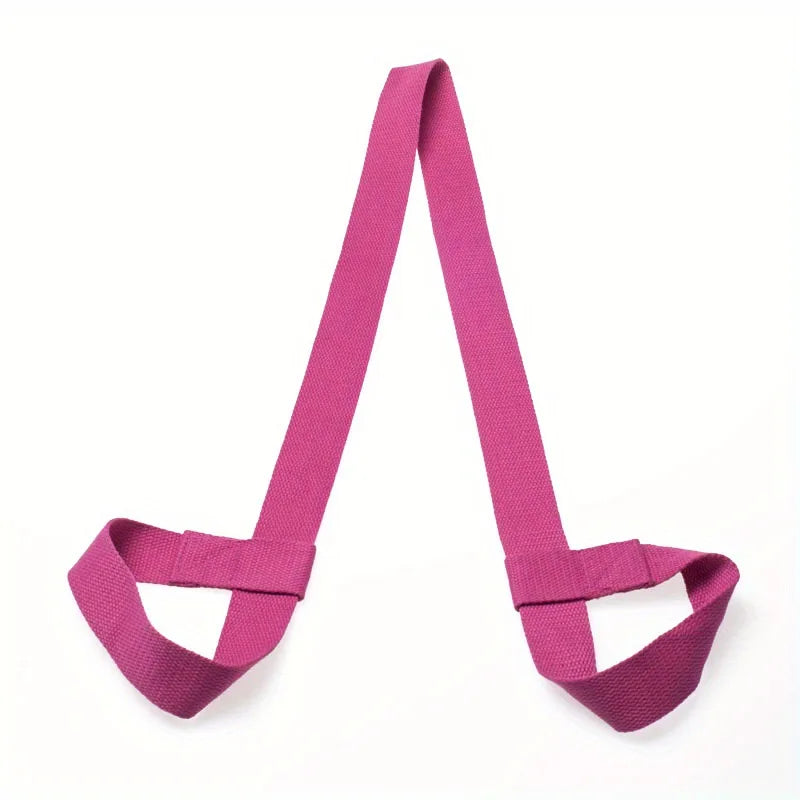 Cotton Yoga Mat Back Strap Sports and Fitness Yoga Mat Binding Multi-functional Binding Strap Available in Multiple Colors