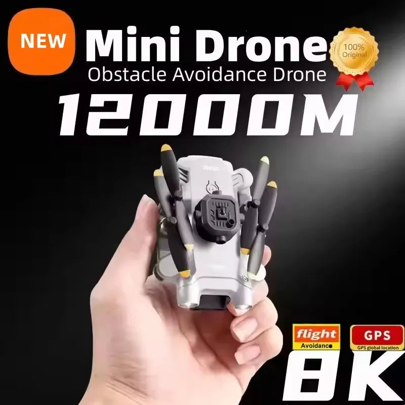 Mini 4K Camera Drone With Obstacle Avoidance - Foldable & Compact Tidesmit