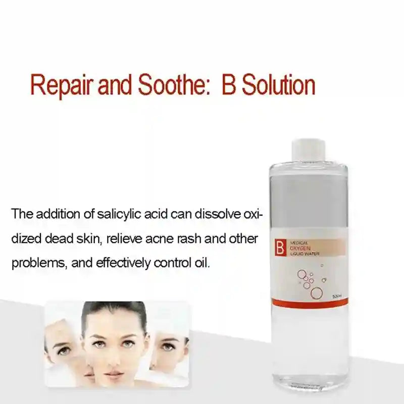 Aqua Hydra Peeling Solution 500ml - Professional Deep Pore Facial Serum Scrubs Treatments Tidesmit