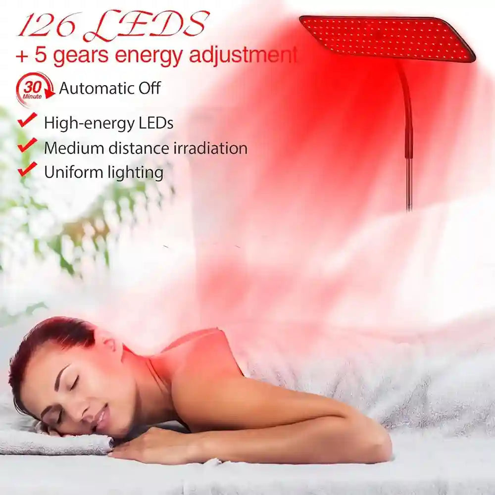 Red Light Therapy Panel for Pain Relief and Skin Care - Tidesmit Relaxation Treatment Tidesmit