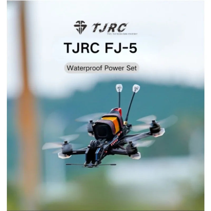 5 Inch FPV Drone Frame Kit - Carbon Fiber Waterproof with GPS Tidesmit