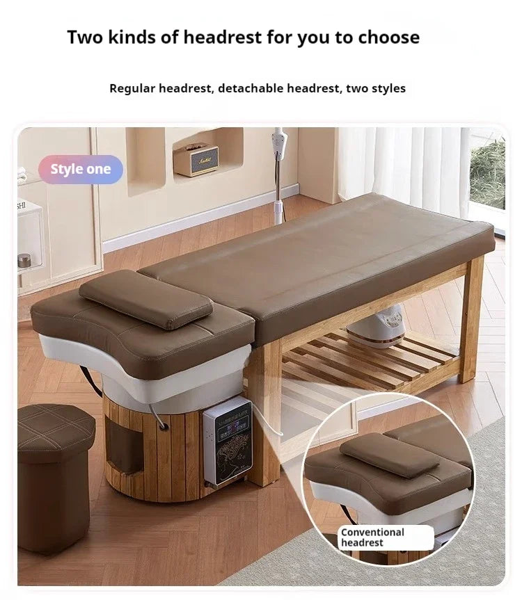 Spa Shampoo Chair | Professional Scalp Treatment Bed by Tidesmit Massage Chairs Tidesmit